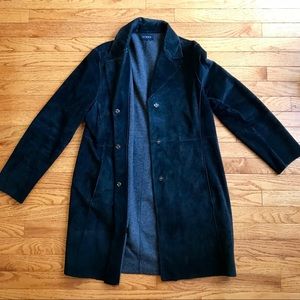 Vintage Guess Suede Mid-Length Jacket